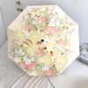 Cute Pokémon 8-Bone Automatic Folding Umbrella, Windproof Compact for Home & Outdoor, Ideal Gift for Fans