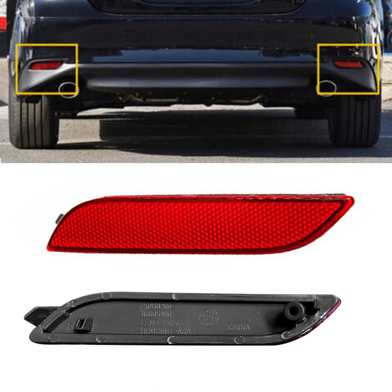 Left+Right Rear Bumper Light Lamp Reflector Lamp For Toyota Camry 2018    8191006070 8192006060