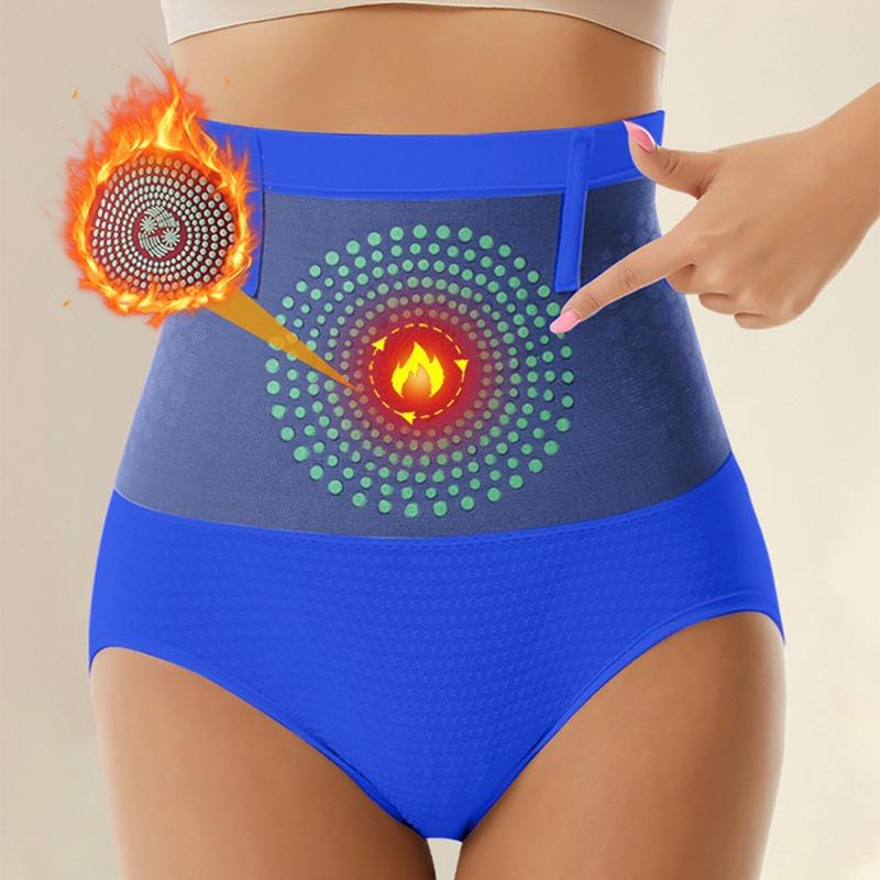 Mutandine Calde Senza Cuciture a Vita Alta Modellanti Pancia Post-Partum Shapewear Taglie Forti con Cintura Solleva Fianchi Biancheria Intima Antiscivolo