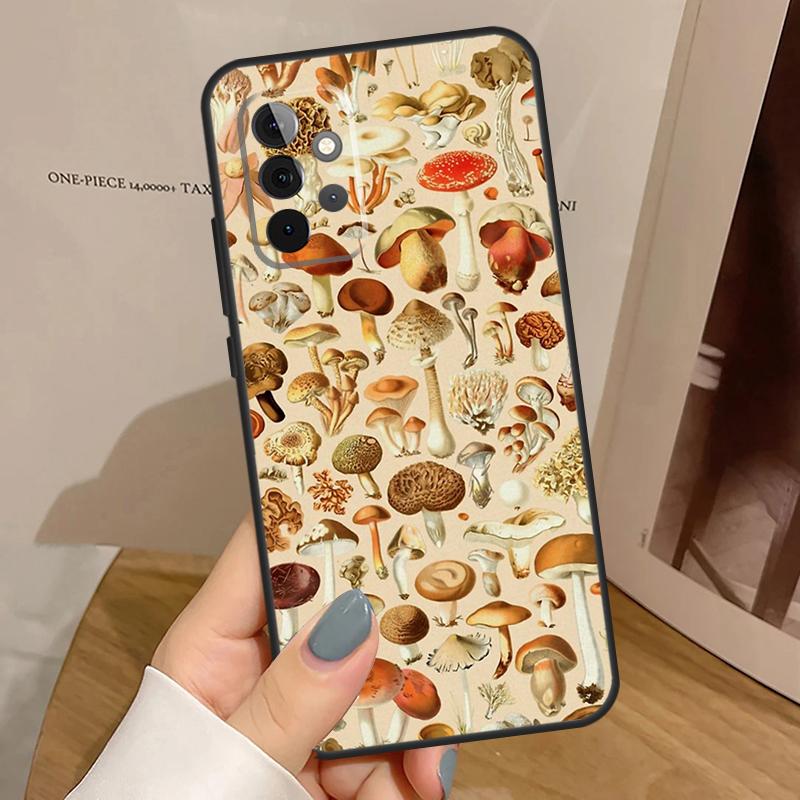 

Wild Forest Mushroom Case For Samsung Galaxy A15 A16 A17 A26 A36 A56 A55 A35 A52 A32 A12 A53 A33 A13 A14 A34 A54 Samsung A56