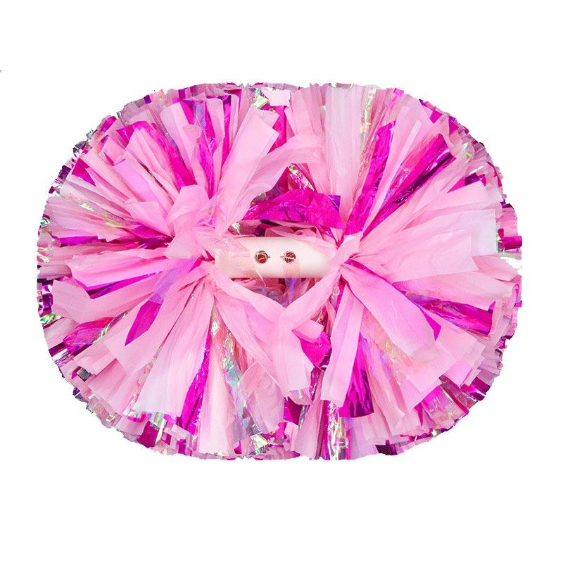 2pcs/set Sports Cheerleading Pom Poms Game Cheering Flower Ball Match Vocal Dance Party Club Decorator Come On Props