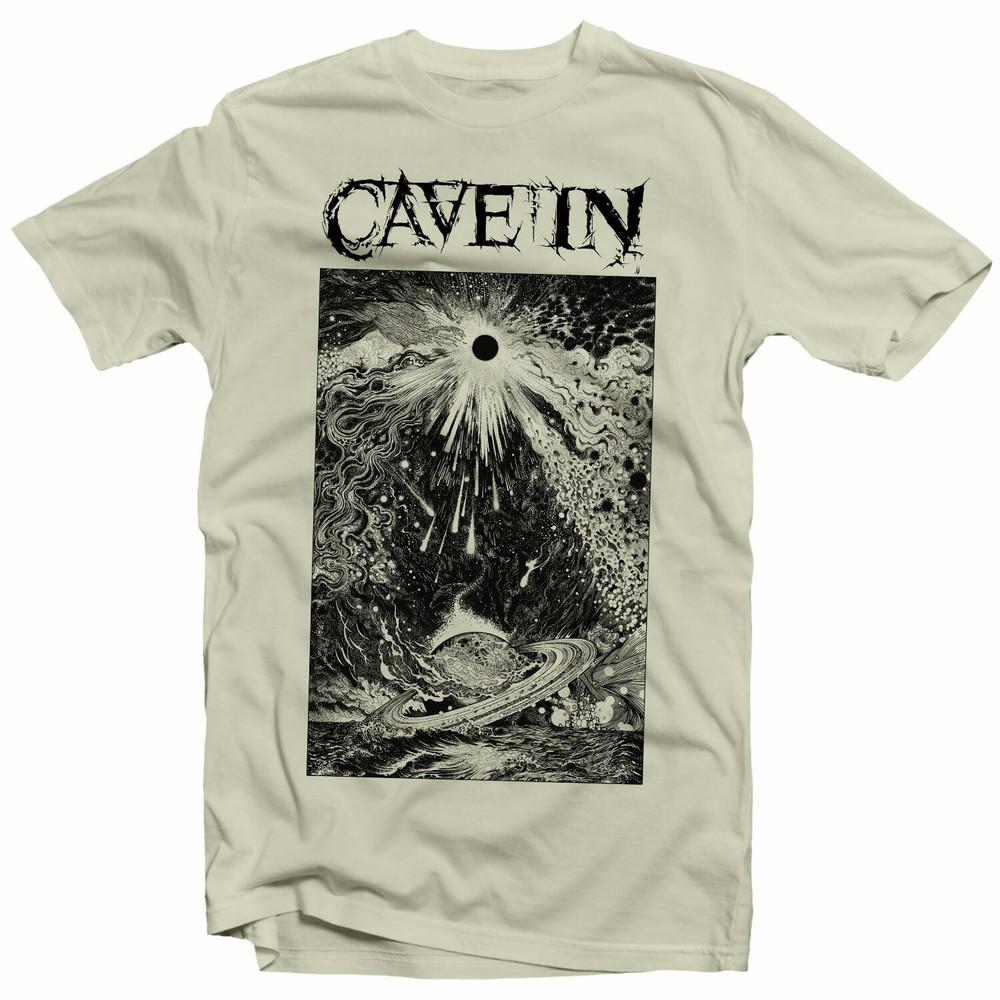 CAVE IN Футболка с тяжелым маятником V2 НОВАЯ! Relapse Records TS4693 Унисекс Футболка XXL