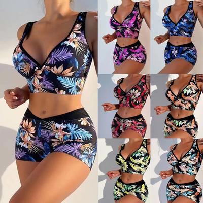 Costume da bagno estivo femminile bikini da donna sexy a vita alta costume da bagno da spiaggia