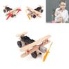 Wooden Diy Gliding Airplane Model For Kids Science Experiment Stem Education
