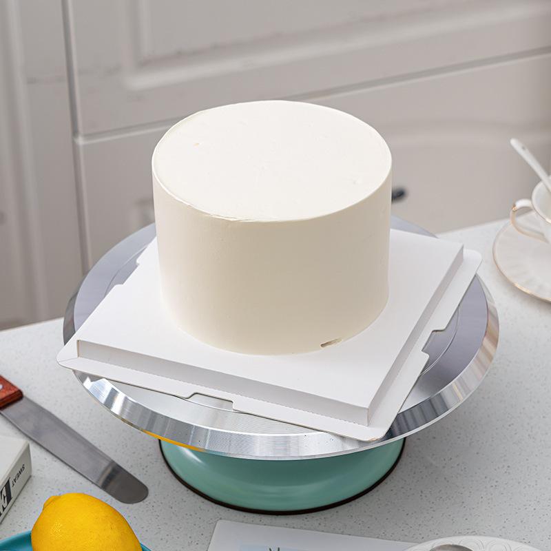 10Inch Pastry Turntable Cake Stand Aluminum Alloy Professional Pastry Rotating Tray and Pastry Accessories Decoration Tool