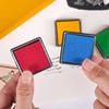Washable Finger Paint & Stamp Kit for Kids - Baby Handprint & Footprint Inkpad Scrapbook