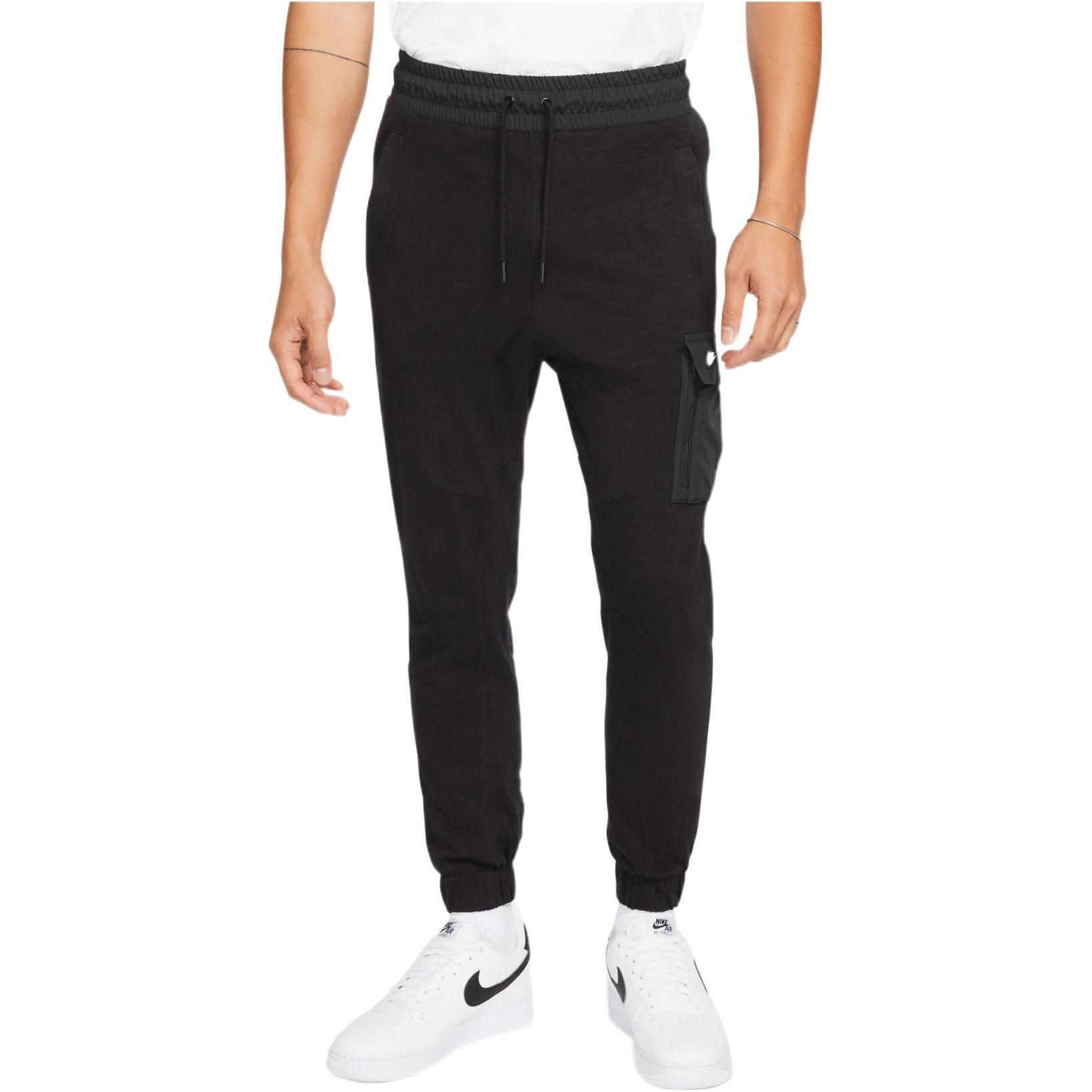 Men s Nike Training Side Pocket Bundle Feet Sports Pants/Trousers/Joggers Black CV8988-011 XXL