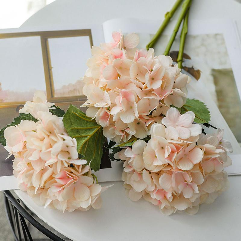 Artificial Peony Hydrangea Flower Home Wedding Party Valentines Day Floral Decor
