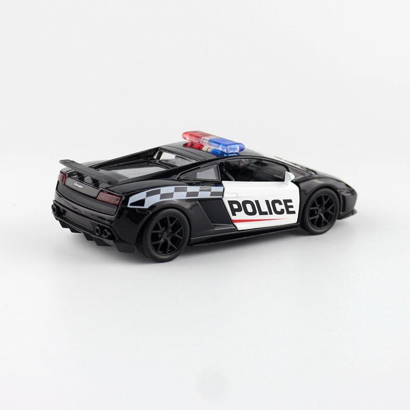 Police Car Gallardo Alloy Model Toy For Play And Display Enthusiasts