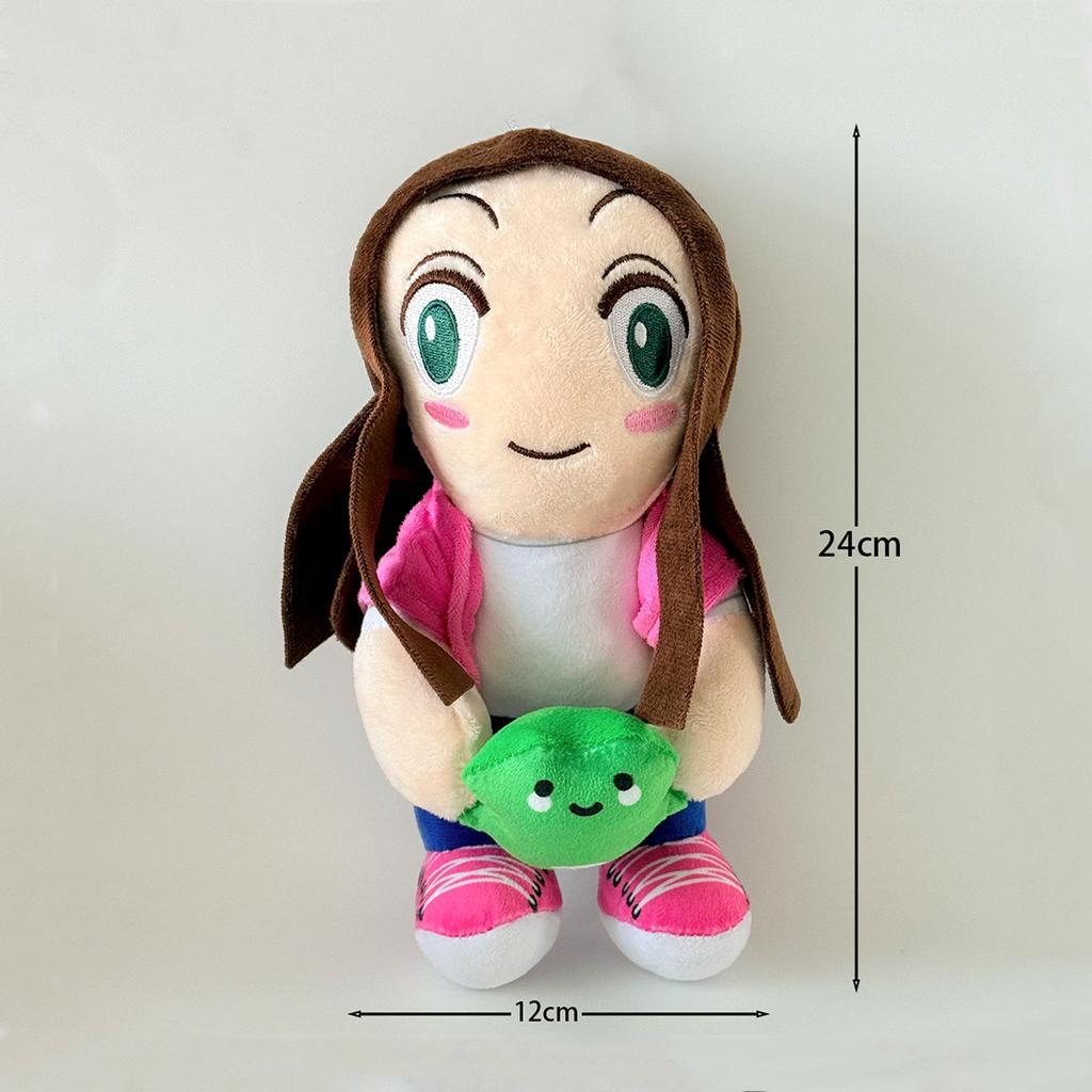 TreasuringU New Cute Magic Expression Plush Dolls Cartoon Girl Frog Couple Plush Toy Soft Long Leg Frog Christmas Gifts