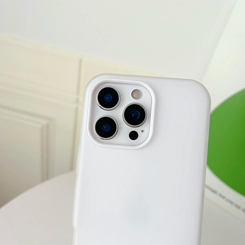 Luxury Soft Matte Candy Silicone Phone Case For iPhone 17 16 15 14 13 12 11 Pro Max 16 Plus Solid Shockproof Bumper Back Cover