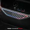 Real Carbon Fiber For X3 G45 G48 2025 2026 Auto Rear Seat Air Vent Outlet Panel Trim Sticker Tuning Car Interior Accessories