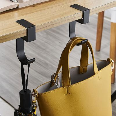 Portable Bag Hook With Anti-Slip Design Removable Side for Table Desk Bag Hanger for School Office Desktop