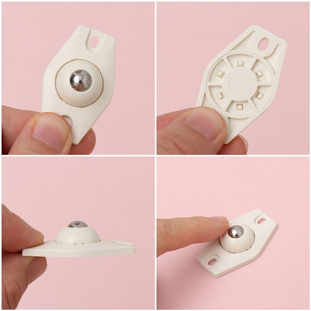 Stainless Steel Low Noise Mini Swivel Casters Paste Casters Mini Universal Pulley Self Adhesive Pulley 360º Universal Wheels