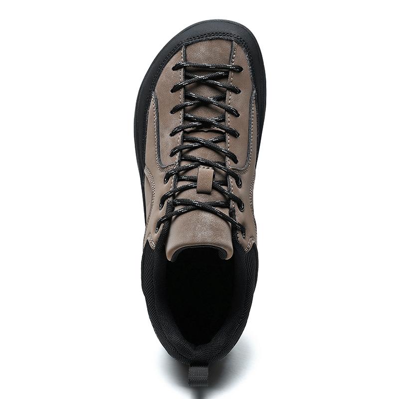 Spring /Autumn Running Sports Shoes Men's and Women's Large-sized Sports Shoes, Wide Toe Outdoor Hiking Boots