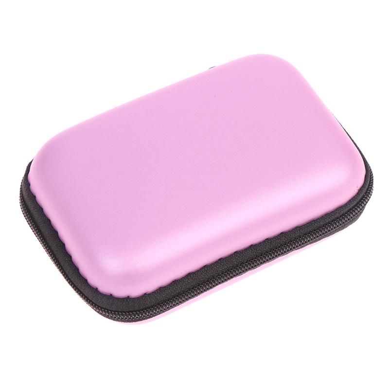 

Мини-сумка Портативный Ударопрочный Бокс для Хранения Водонепроницаемый Чехол для Камеры Наушников розовый