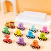 Kids Wooden Magnetic Train Toy Number Animal Vehicle Dinosaur Fruit Vegetable Preschool Learning Toddlers Educational Locomotive Carriages Toy