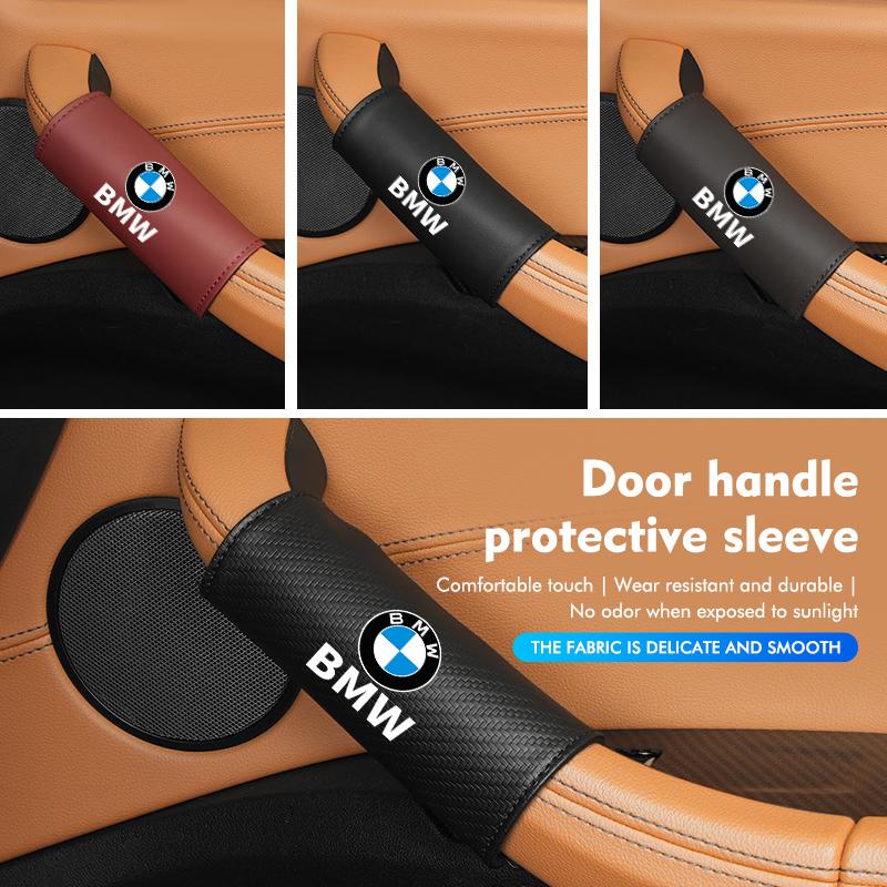 LUZN9 For BMW Car Handle Protective Cover Roof Handle Covers Auto Interior Accessories X3 X5 M5 M3 E46 E90 E60 F10 E39 F30 E36 G30 E87