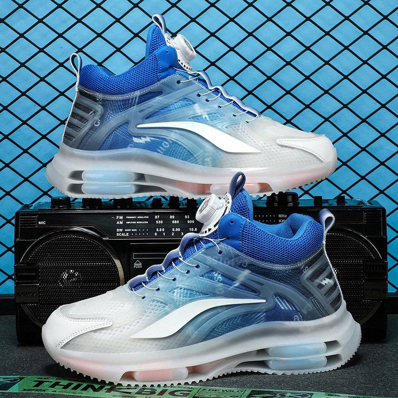 Men's sports shoes autumn new non-slip breathable versatile sports shoes rotating button shoes