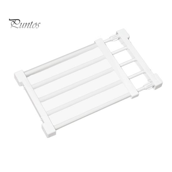 

Расширяемый органайзер для шкафа, полки, высокая прочность, простая установка, регулируемые металлические полки для хранения, разделитель M белый