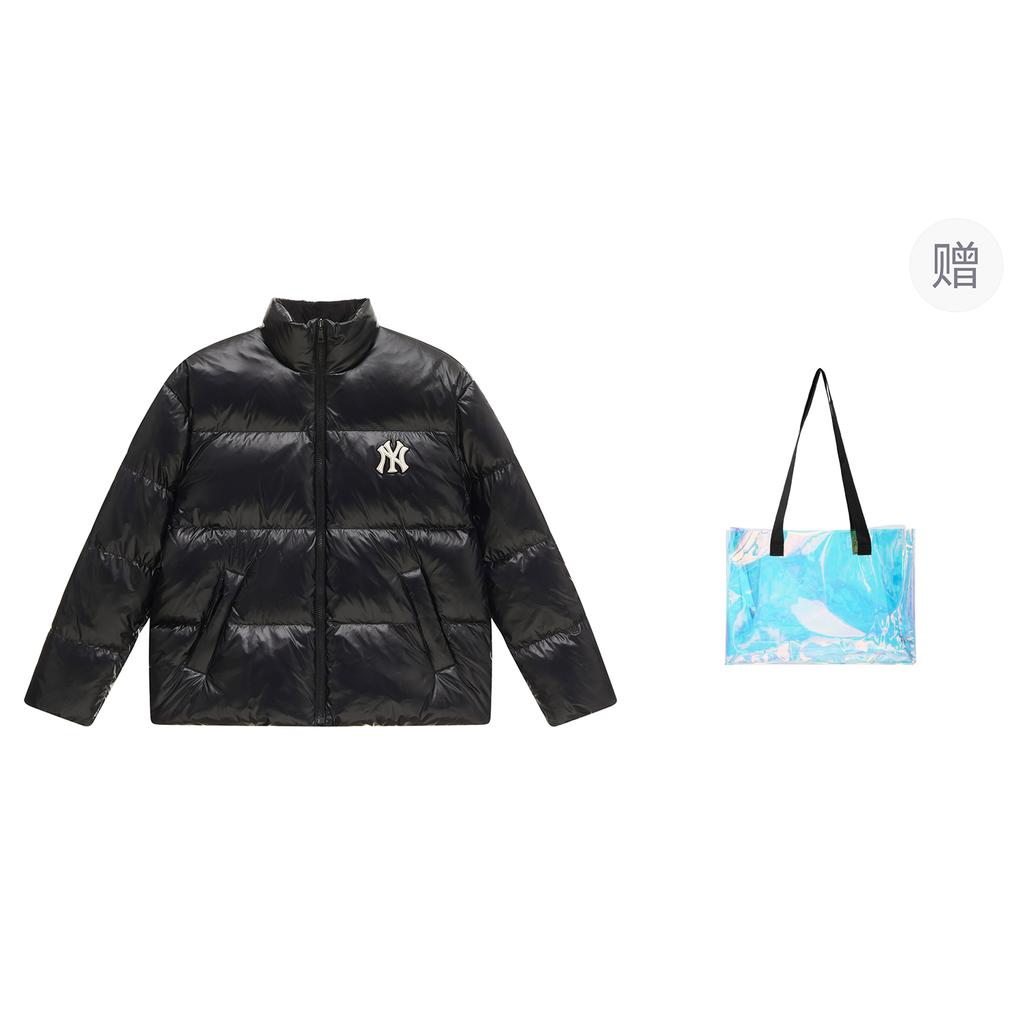 New MLB New York Yankees Basic Collection FW24 Down Jacket Unisex Black 3ADJB204650BKS+E030100100B