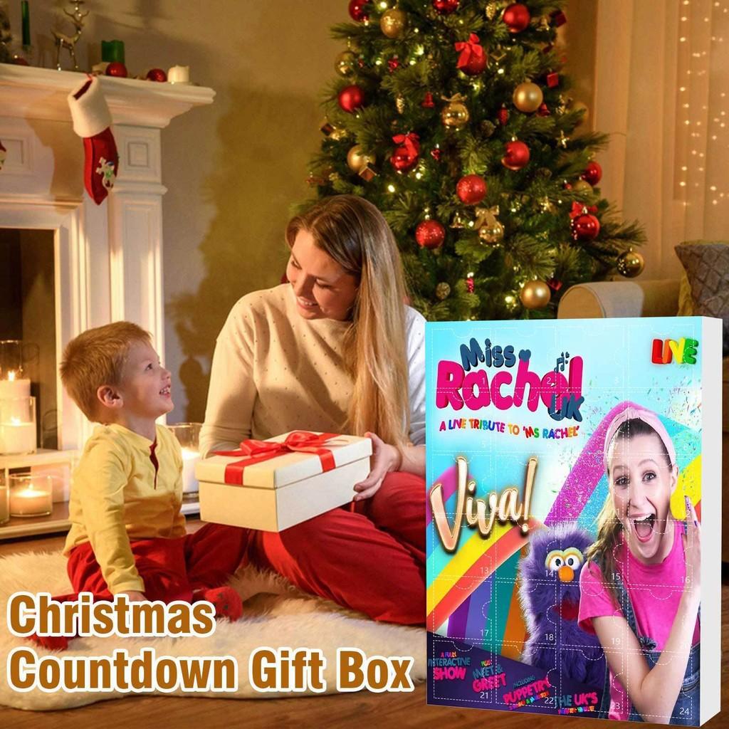 Advent Calendar Christmas Msrachel Blind Box 24 Day Countdown Kids Acrylic Gift