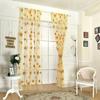 100x200cm Window Curtain Sunflower Lace Curtain Modern Voile Sheer Curtain  Living Room Decoration