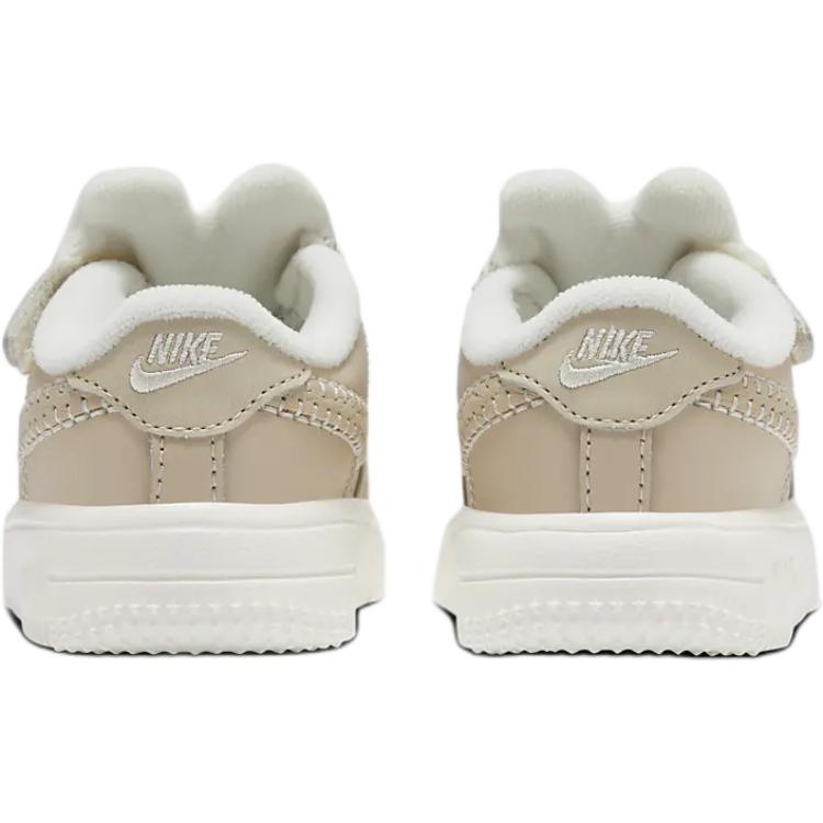 Nike Force 1 Low SE EasyOn TD Králíček Dětské Tenisky Tmavě Béžová Sanddrift Sail FZ1009-100