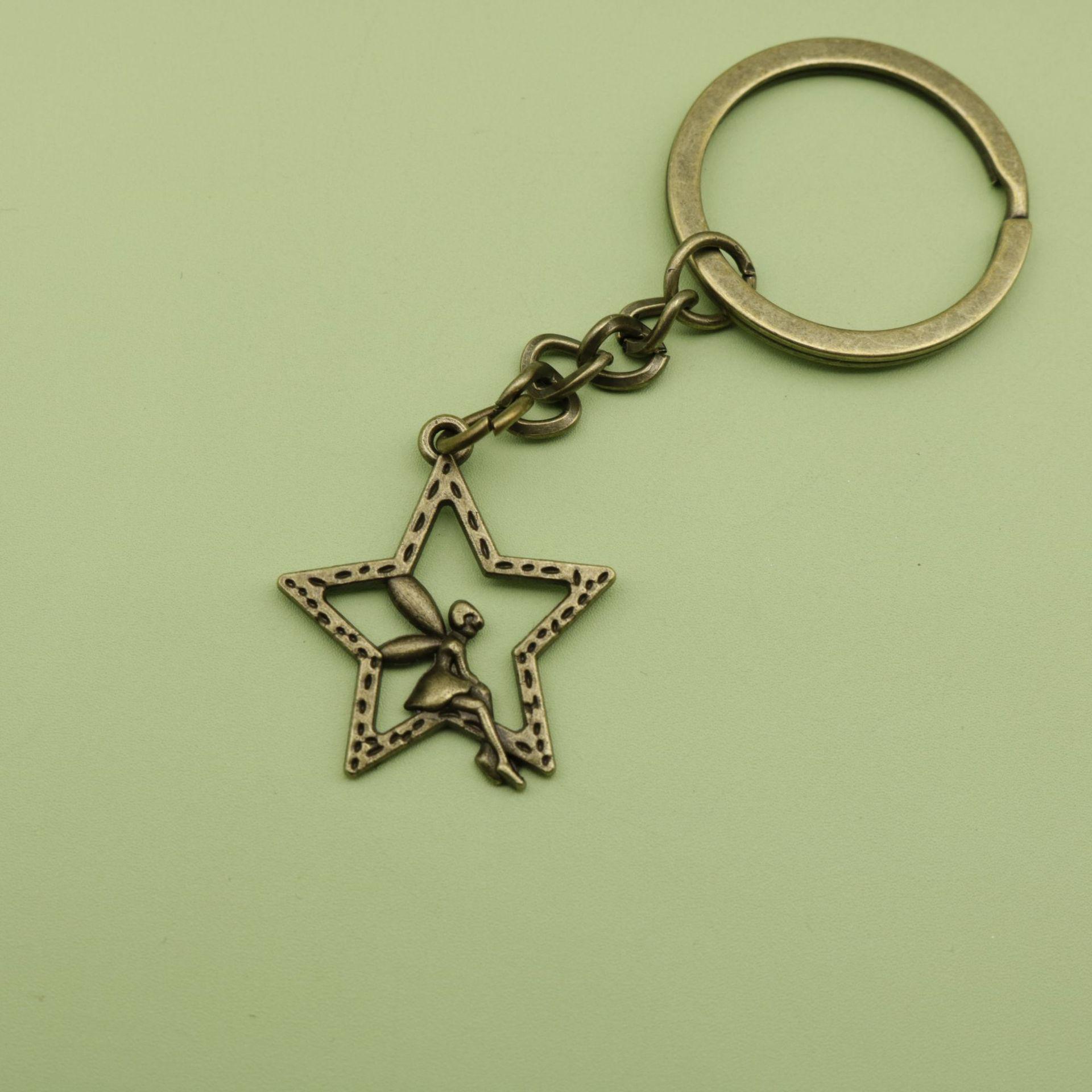 Hot Selling Simple Angel Keychain Pendant