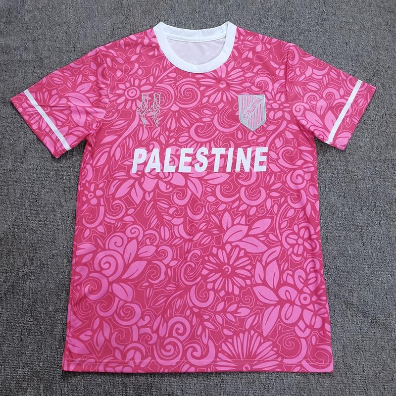 2526 Fan Version Palestinian Jersey Football Uniform Edition S розовый