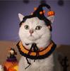 Funny Halloween Cat Scarves and Pet Clothes Cute Plush Toys Cat Accessories Cat Hats Dog Bibs Cute Collars