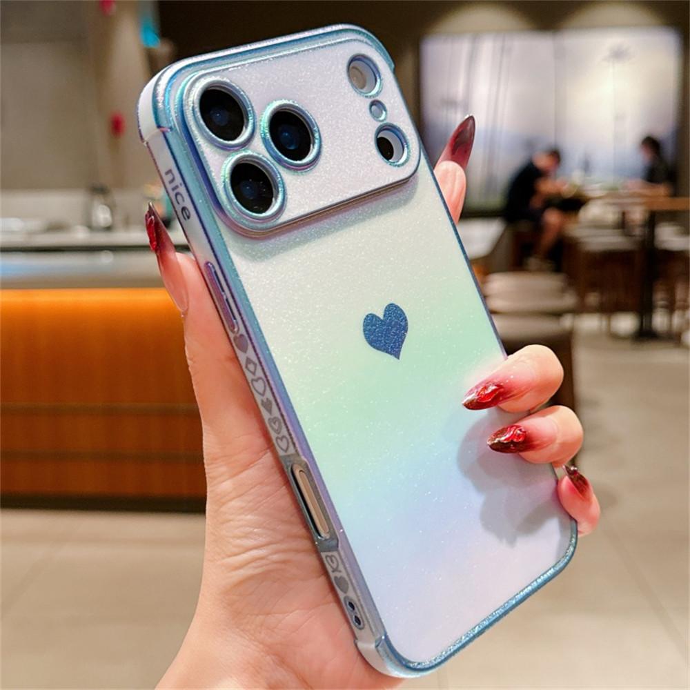 For iPhone 17 Pro Max Magnetic Case TPU Dazzling Color Electroplated Phone Back Cover