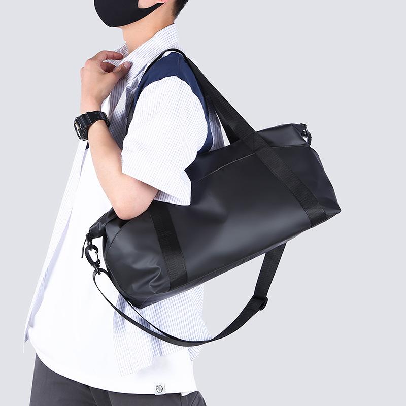 Men's Short-distance Business Trip Large Capacity Simple and Fashionable Hand Luggage Bag Multi-pocket Classified Casual Travel Bag