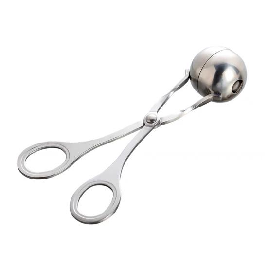 Stainless Steel Meatball Maker Fish Ball Rice Making Mold for Round