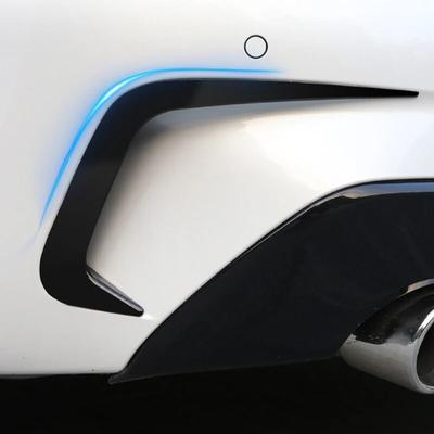 2 Bucăți Bară Diversiune Lamă Aer Divertoră Decorativă Stickere Accesorii pentru Țeavă de Eșapament Spate Mașină BMW Seria 3 G20 318i 320i 330i -22