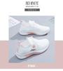 Ženy Obuv pro volný čas Móda Prodyšné Vycházkové Síťované Ploché Boty Tenisky Ženy Tělocvična Vulkanizované Boty Bílá Dámská Obuv