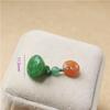 Southern Red Agate & Hetian Jade Beaded Bracelet with Pendant