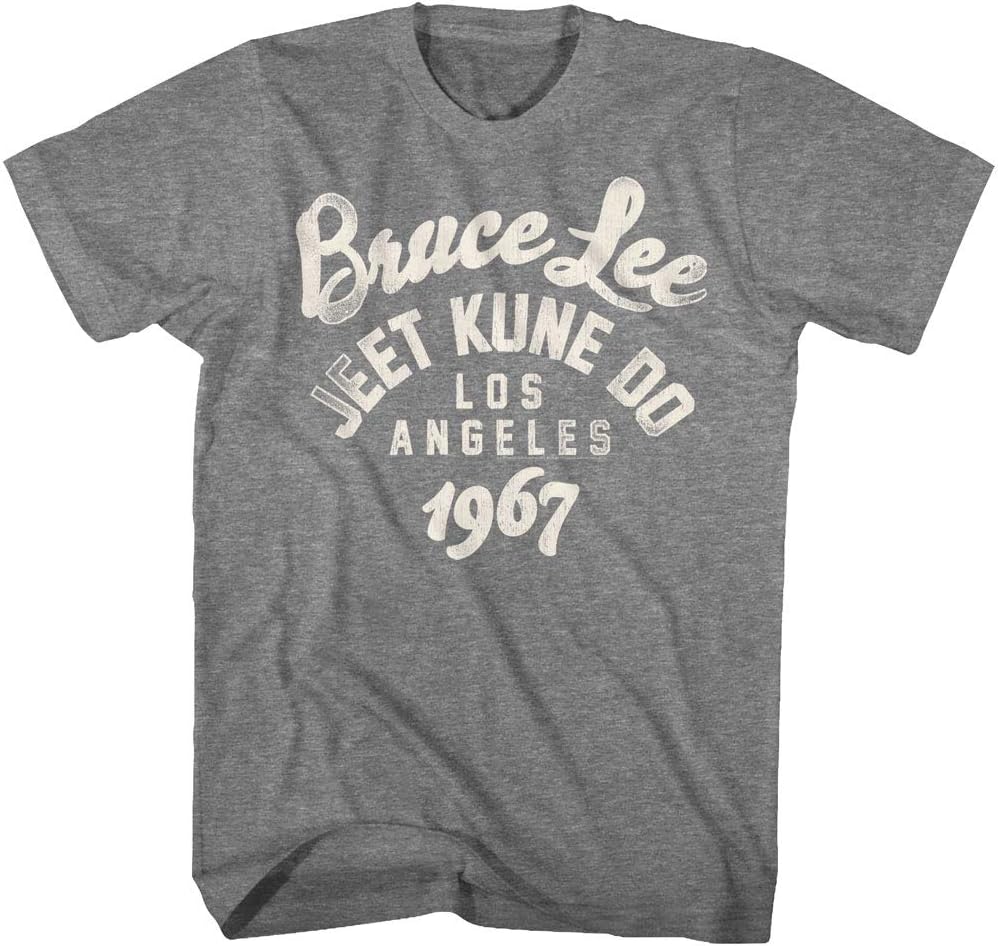 Bruce Lee Hong-Kong Chinese Martial Arts Icon Jeet Kune Do LA 1967 T-Shirt Tee S