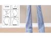 Women's High-Waist Hip-Lifting Micro-Flare Jeans, Summer 2025, Slimming Long Pants, Tummy Control, Thin Material, Perfect for Tall Women.