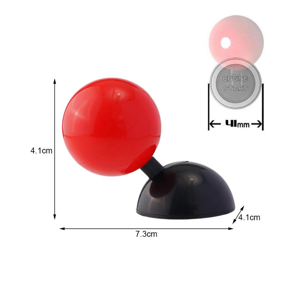 Universal Start Lever Cover Car Engine Start Button Rocker Automotive Engine Start Stop Button Decorative For Simp T0C8