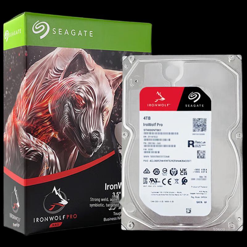 Seagate IronWolf Pro 4TB NAS Hard Drive