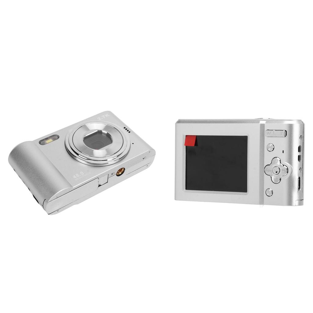 2.4in Digital Camera 48MP 1080P 8X Zoom Selfie Anti Shaking Camera for Teens Students Boys Girls Seniors