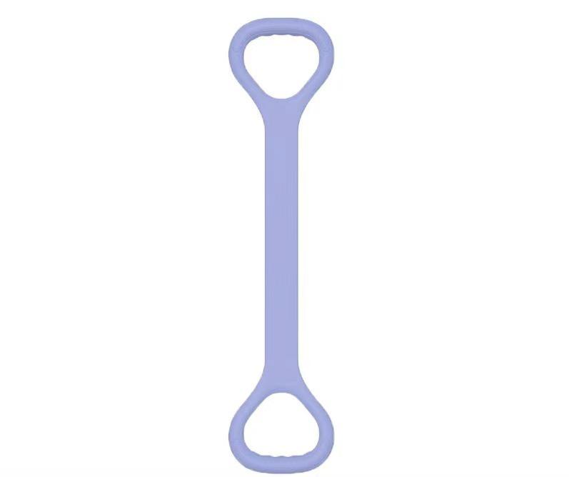 Durable 8-Shaped Silicone Resistance Band for Shoulder Opening & Full Body Shaping
