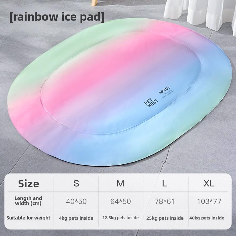 

Pet Cooling Mat for Small and Medium Dogs Corgi Dog Bed Summer Cooling Cat Bed Wholesale Dog Mat S