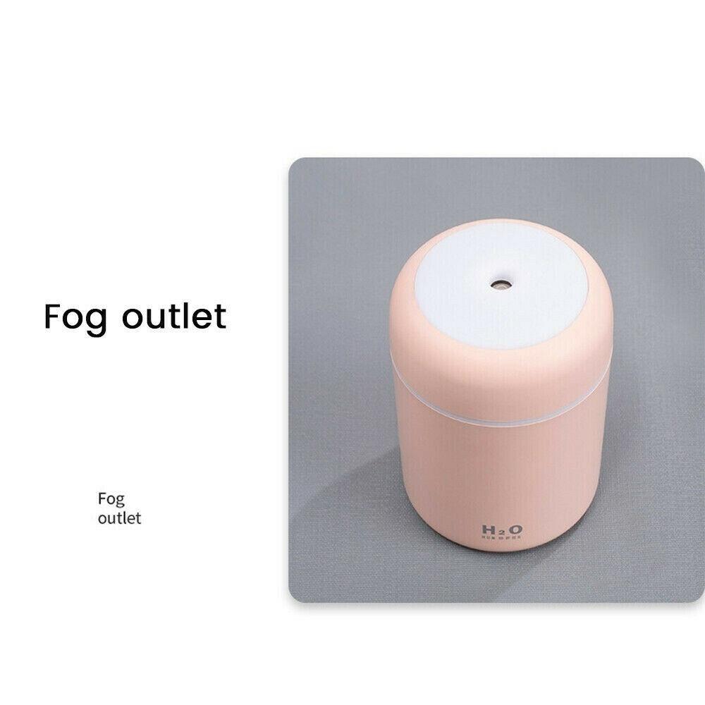 300ml Aromatherapy Humidifier  Colorful Atmosphere Lights Car Essential Oil Diffuser Usb Air Ultrasonic Aroma Diffuser