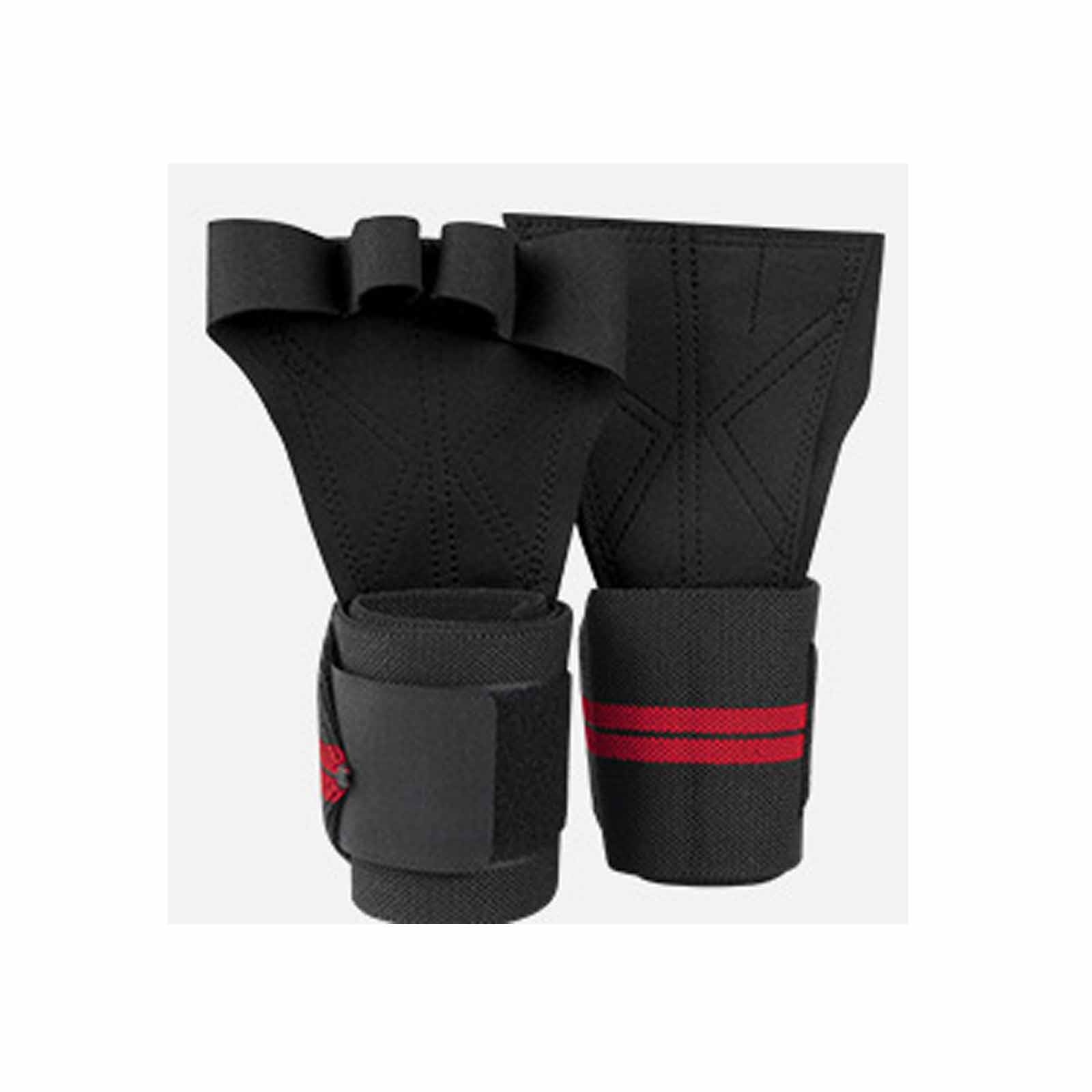 

Hand Guard Gloves – Men & Women Fitness Weightlifting, Dumbbell Grip, Wear-Resistant - Gloves with Wrist Support L