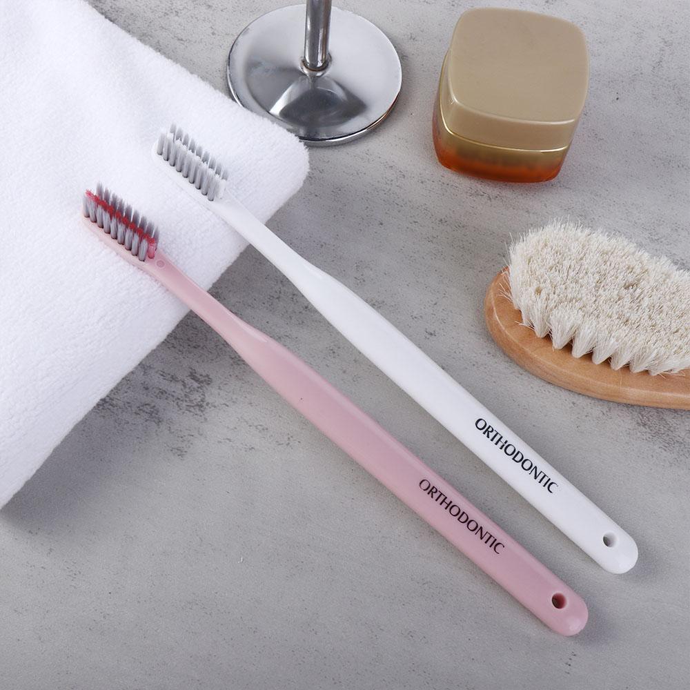 

Care Tooth Cleaning Teeth Brace Brush Orthodontic Toothbrush Dental Tooth Brush U-Shaped Toothbrush серый
