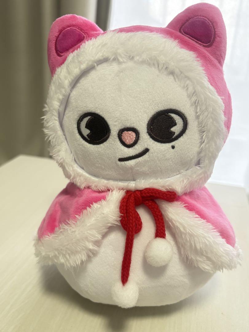 

[USED] Genielet Snowman Plush Toy Hyunjin Stray Kids