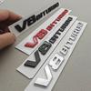 2pcs 3D ABS Car Letter Logo V8 BITURBO Sticker Fender Side Badge Emblem Decal For Mercedes Benz G63 S63 C63 E63 C63S Accessories