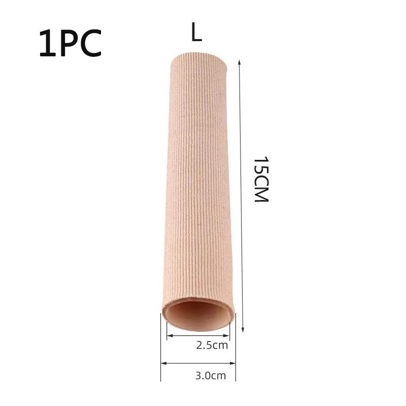 1/2/4/8Pcs Silicone Cover Cut Fabric Toe Separator Spacer Tube Sleeve Caps Valgus Corrector Hammer Protector Finger Foot Care